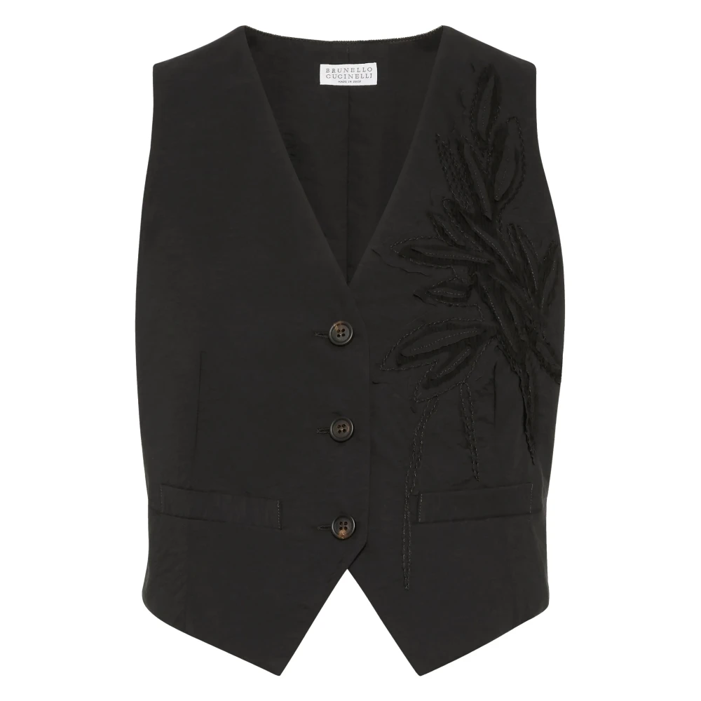 Jackets > Vests - - Brunello Cucinelli - Modalova