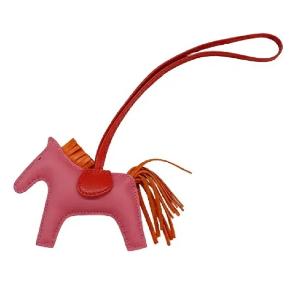 Hermès Vintage Pre-owned Fabric key-holders Pink Dames