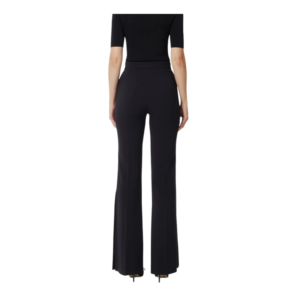 Elisabetta Franchi Stijlvolle Broek voor Vrouwen Black Dames