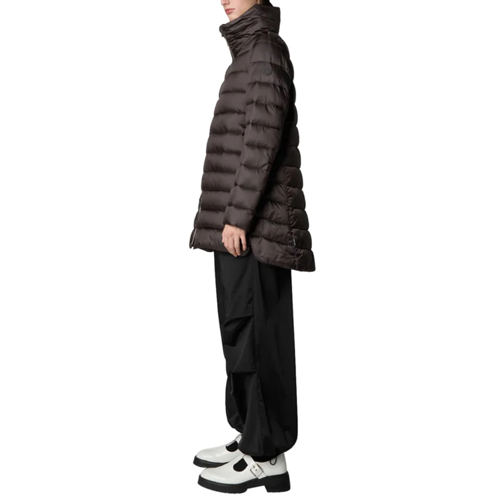 Save The Duck Bruine Winterjas Elegant Veelzijdig Brown Dames