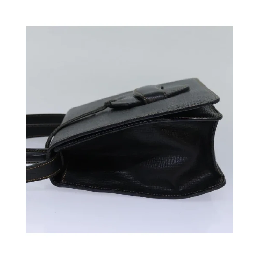 Loewe Pre-owned Leather handbags Black Dames