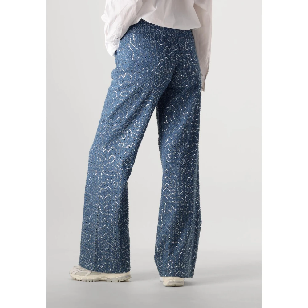 Dante 6 Glitter Jeans voor Dames Blauw Blue Dames