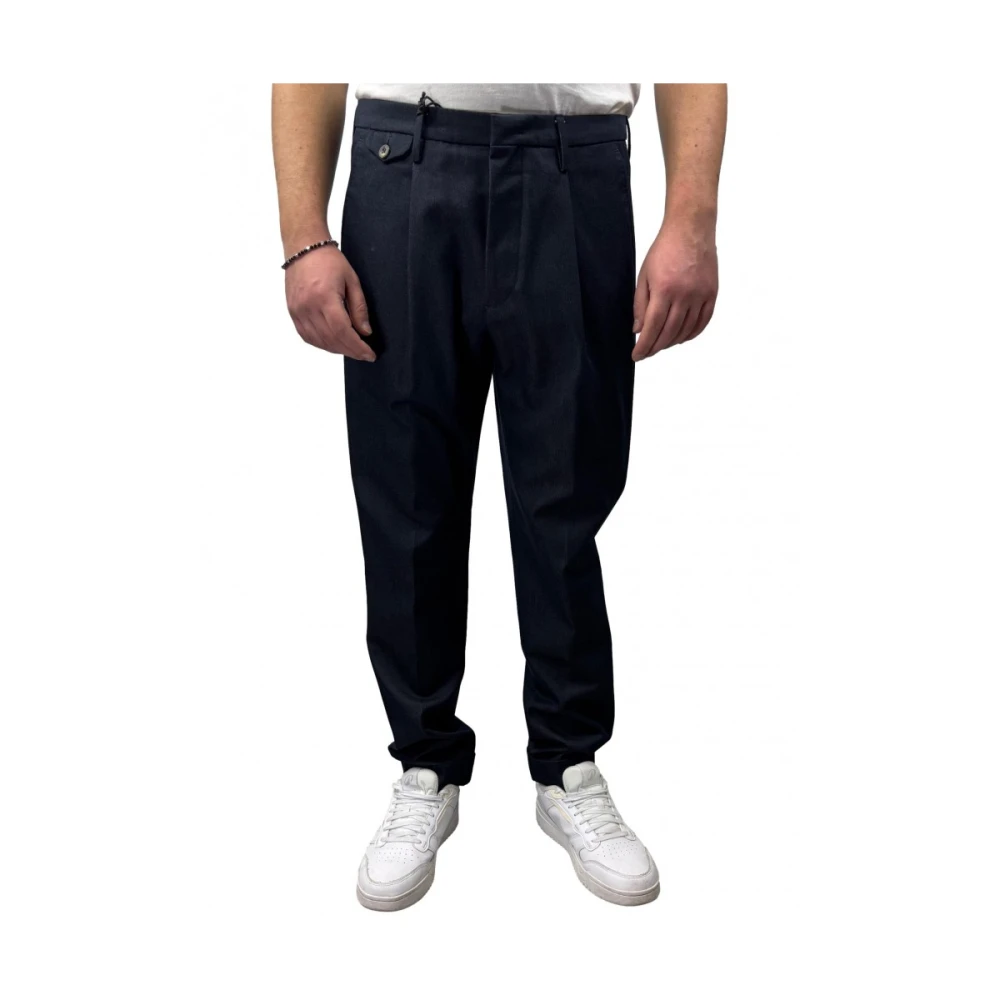 Michael Coal Katoen Wolmix Pantalone Blue Heren