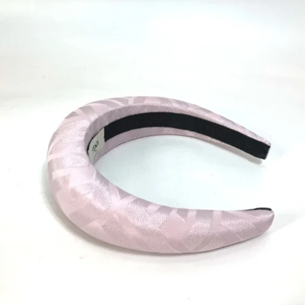 Fendi Vintage Pre-owned Fabric hair-accessories Pink Dames