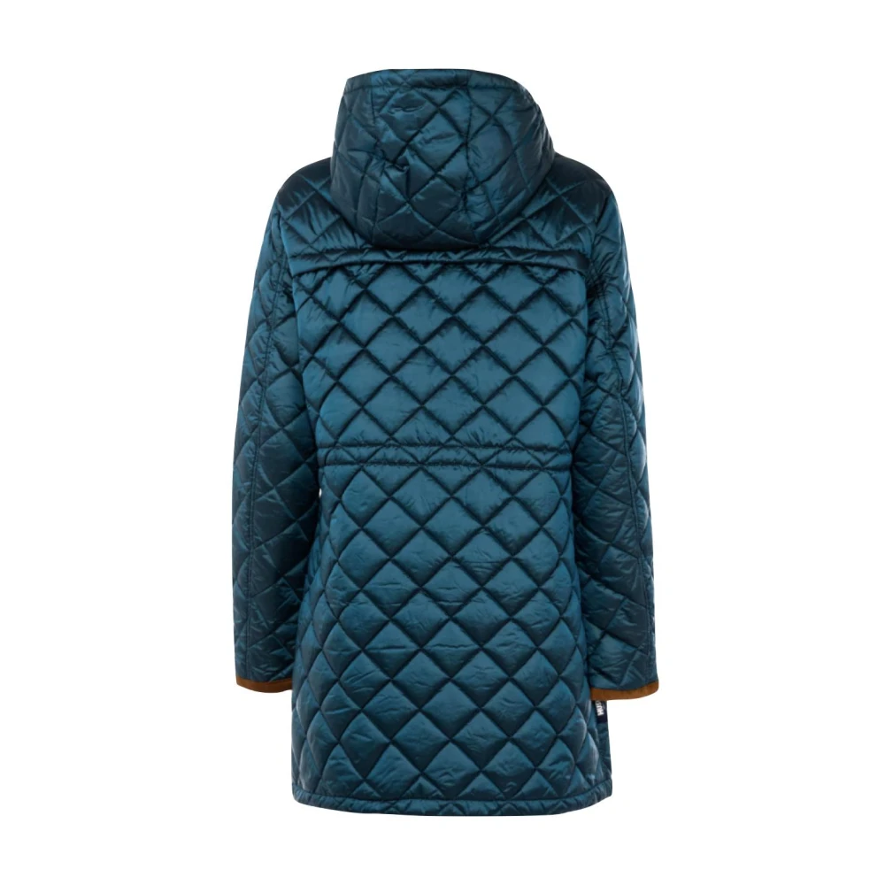 Husky Original Gewatteerde Hooded Puffer Jacket Victoria Model Green Dames