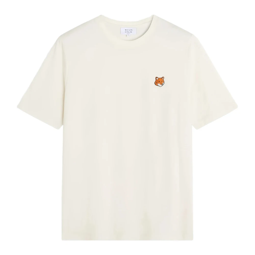 Maison Kitsuné Uomo Beige Top, S, New, - Immagine 4
