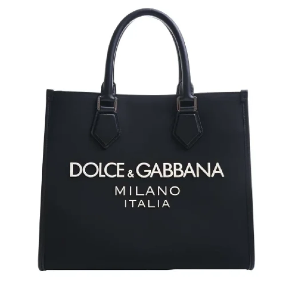 Dolce & Gabbana Pre-owned Fabric handbags Black Dames