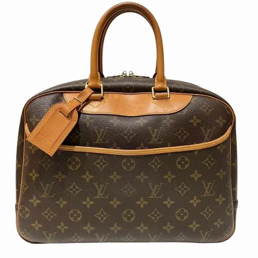 Louis Vuitton Vintage Pre-owned Canvas handbags Brown Dames