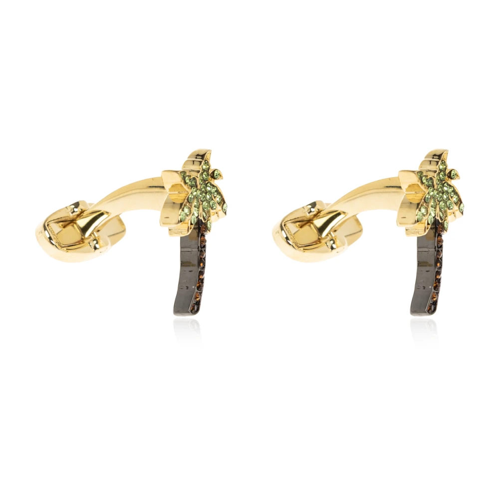 Paul Smith Homme Jaune Accessoires, Taille: One Size M1a-Cuff-Wpalm-1A Boutons De Manchette