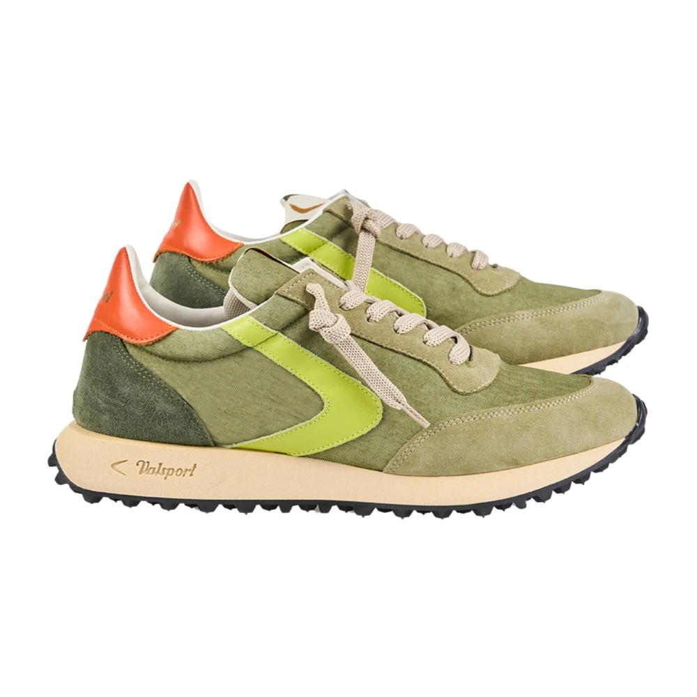 Valsport 1920 Vintage Nylon Sneaker Groen Casual