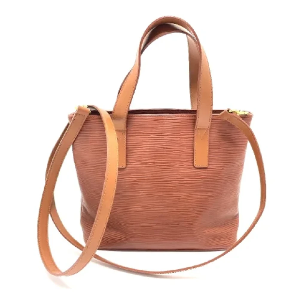 Fendi Vintage Pre-owned Leather fendi-bags Brown Dames