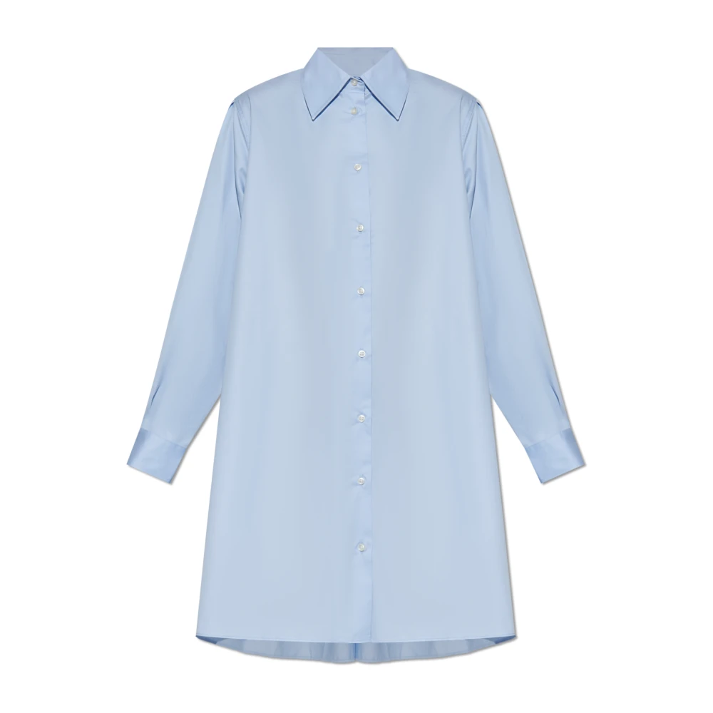 Officine Générale Lang loszittend shirt Blue Dames