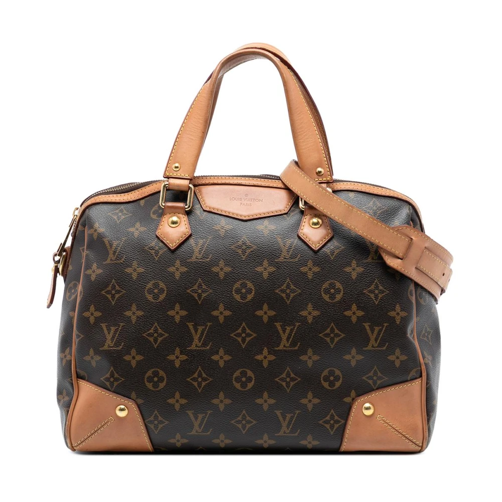 Louis Vuitton Vintage Women's Brown Pre-Owned Speedy Satchel