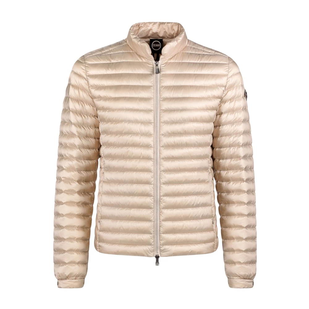 Colmar Women's Beige Down Jacket With Padded Collar - Jackets - Xl - Sport