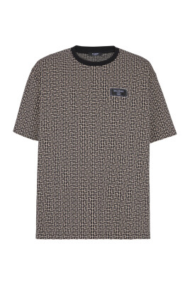 t-shirt-en-jacquard-a-monogramme-pb-labyrinthe