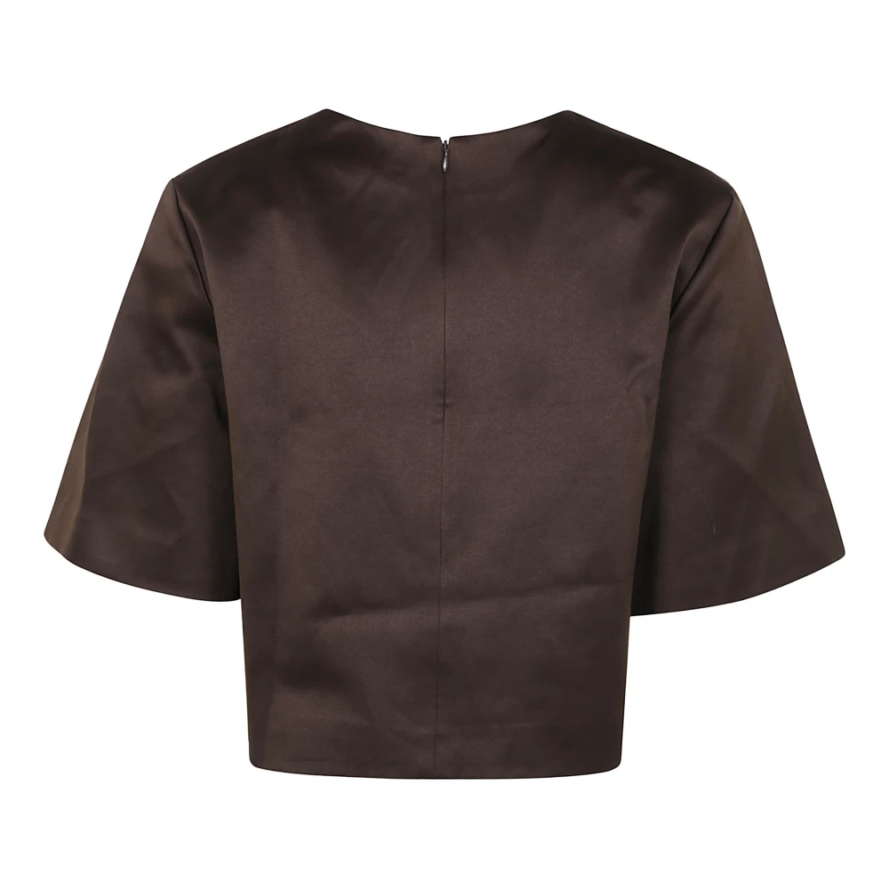 By Malene Birger Comfortabele Gebreide Vest By Herenne Birger Brown Dames