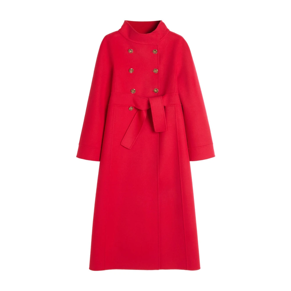 Valentino Garavani Stijlvolle jas in blauw en zwart Pink Dames