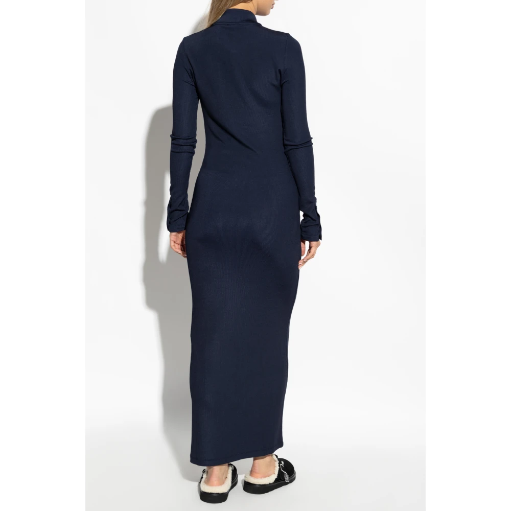 Kenzo Jurk met polokraag Blue Dames