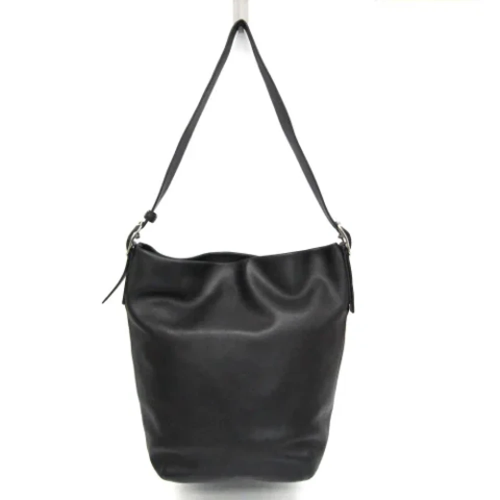 Coach Pre-owned Leather shoulder-bags Black Dames