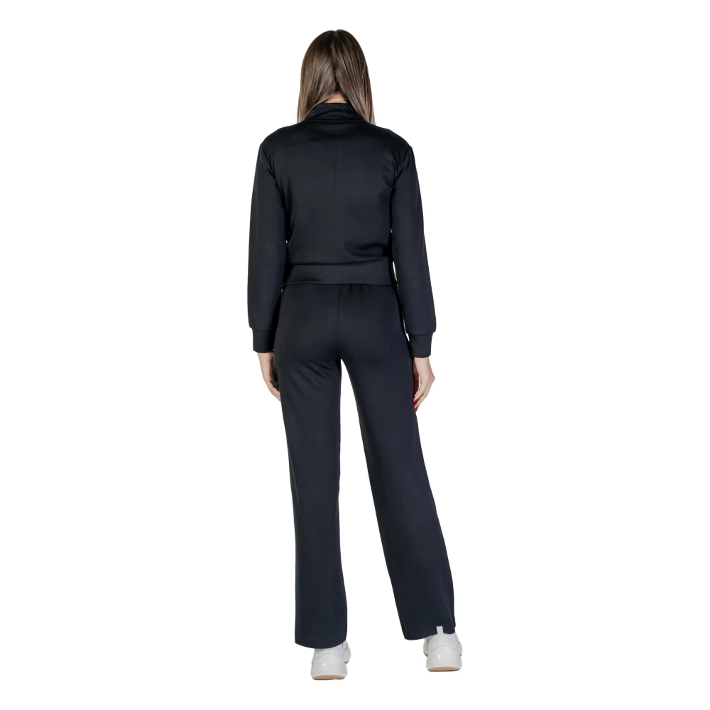 Guess Lente Zomer Dames Onbedekte Sweatshirt Black Dames