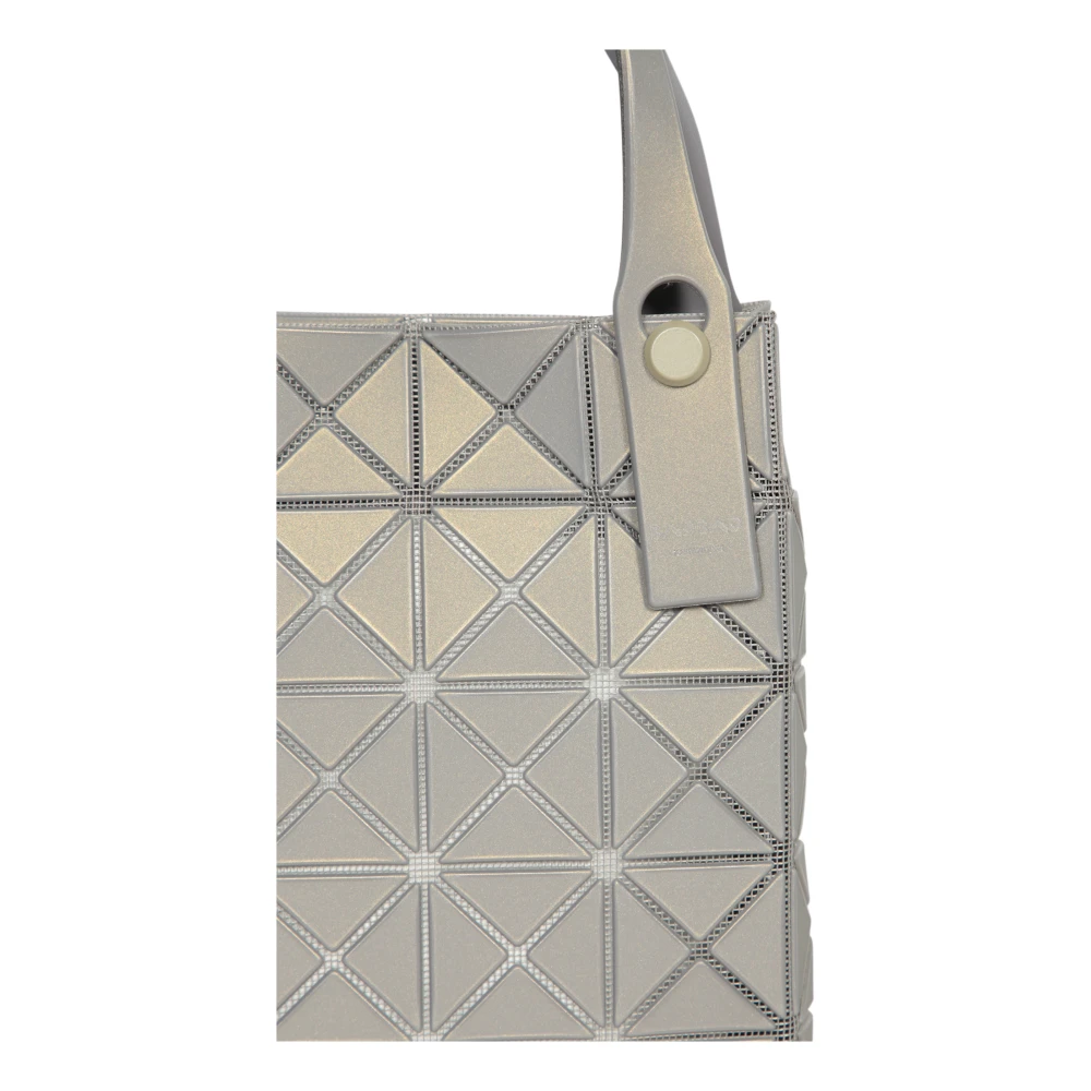 Issey Miyake Geometrische Prism Plus Tas Gray Dames