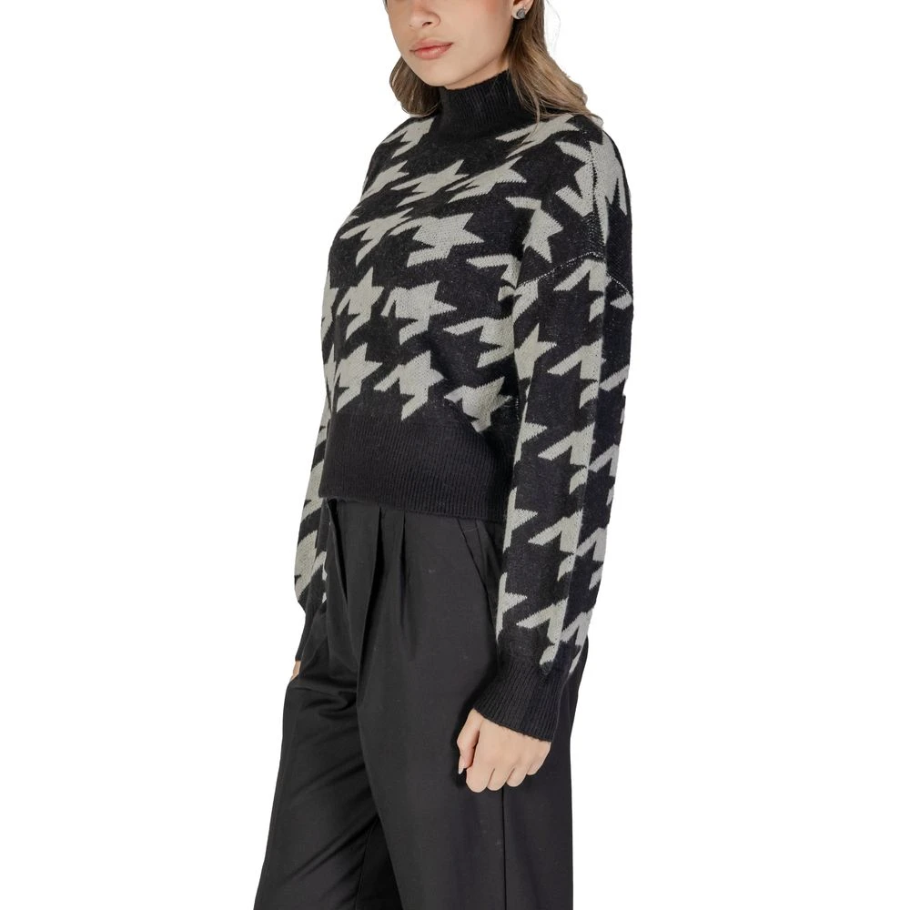 Vero Moda Zwarte Acryl Gebreide Kleding Herfst Winter Collectie Black Dames