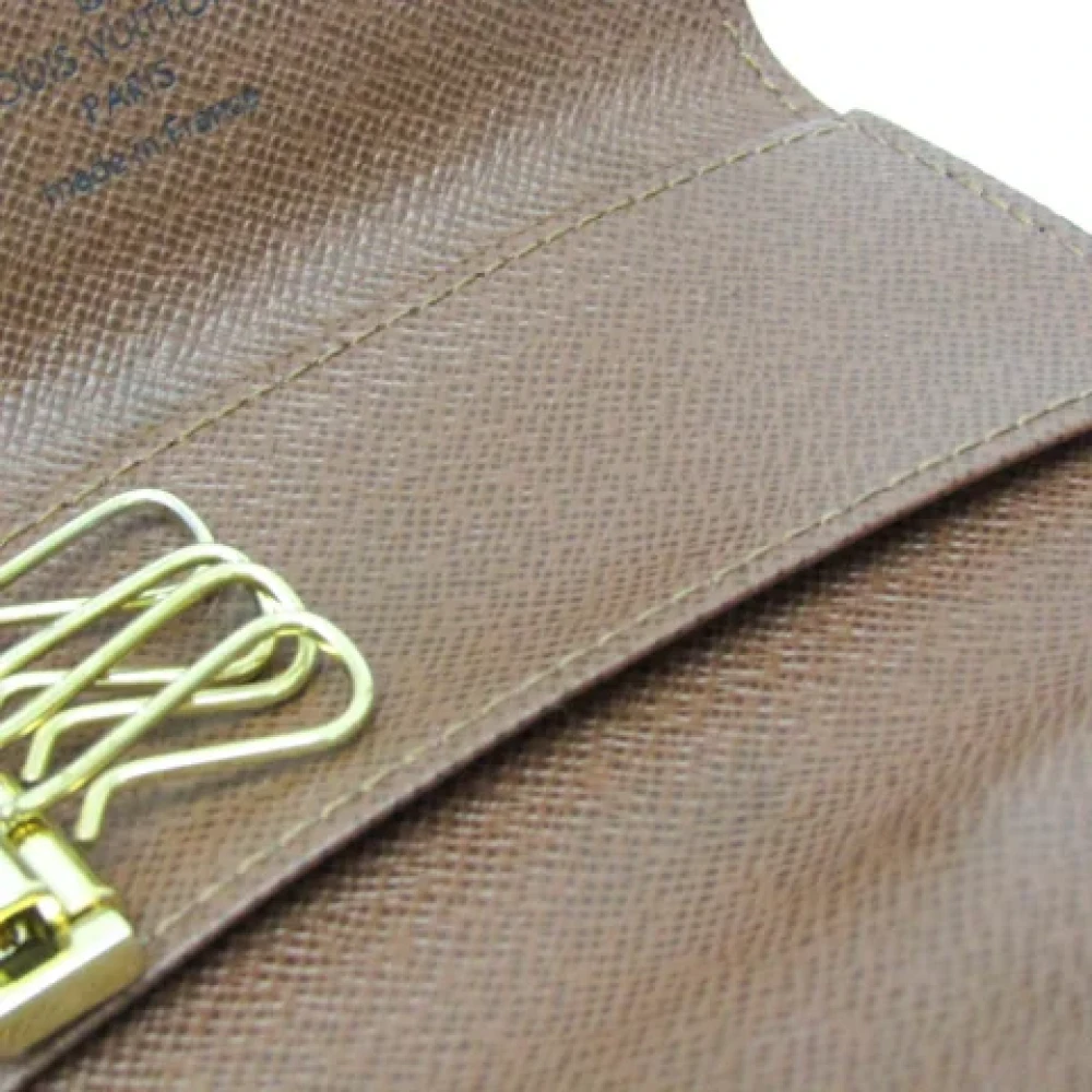 Louis Vuitton Vintage Pre-owned Canvas key-holders Brown Dames