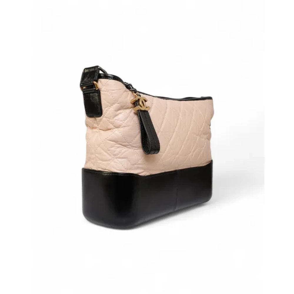 Chanel Vintage Pre-owned Fabric chanel-bags Beige Dames