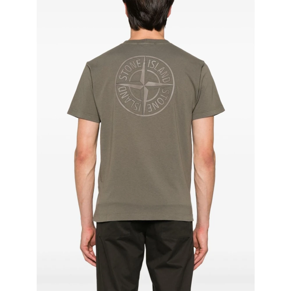 Stone Island Stijlvolle T-shirts en Polos Collectie Brown Heren