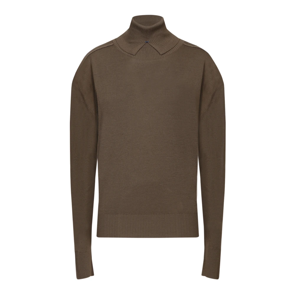 Burberry Women's Green Jumper For Aw24 - Turtlenecks - M - Knitwear