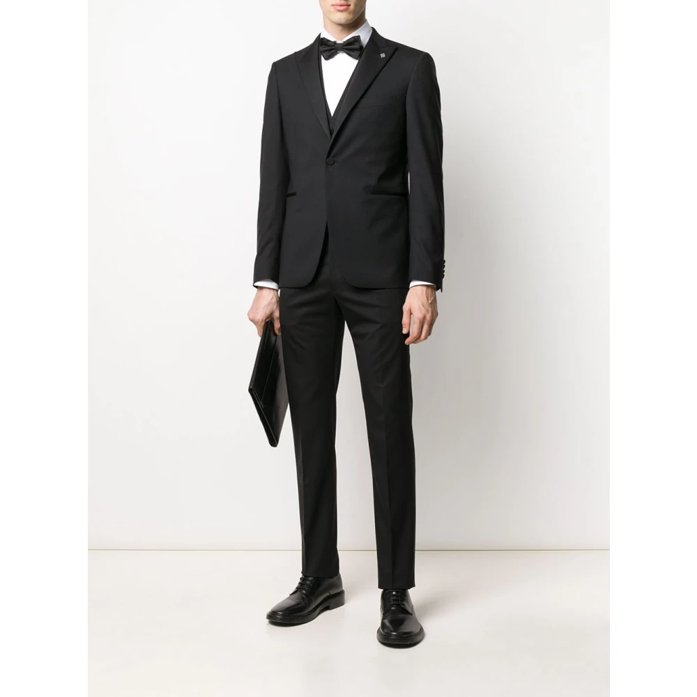 Tagliatore Jurken Zwart Black Heren