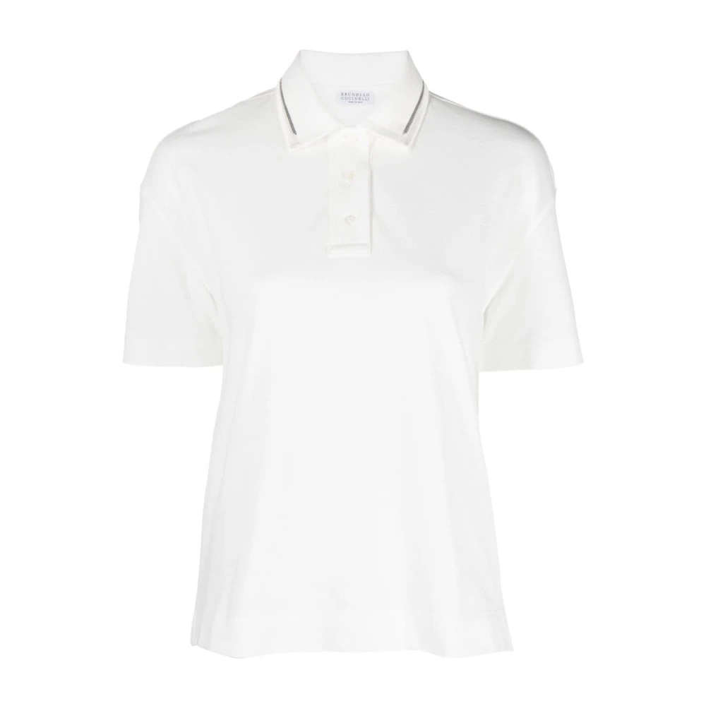 BRUNELLO CUCINELLI Stijlvol T-Shirt White Dames