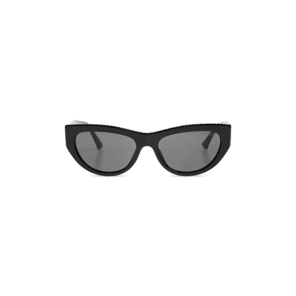 Jimmy Choo Femme Noir - Lunettes De Soleil Œil-De-Chat - Accessoires - Taille: 54 Mm