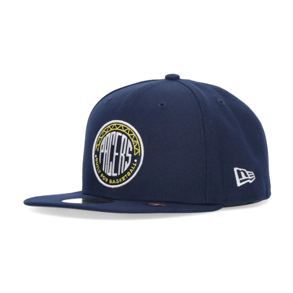 New era NBA City Night Flat Visor Cap Blue Heren