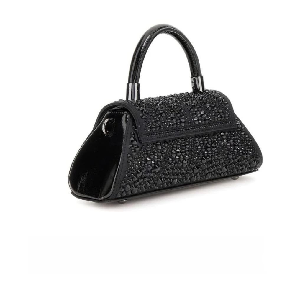 Guess Zwarte Strass Handtas Handmodel Black Dames