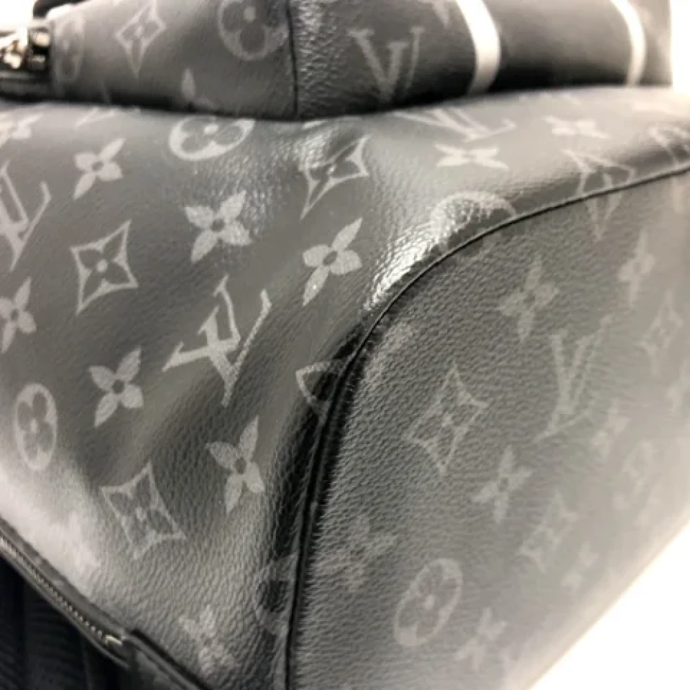 Louis Vuitton Vintage Pre-owned Fabric louis-vuitton-bags Black Heren
