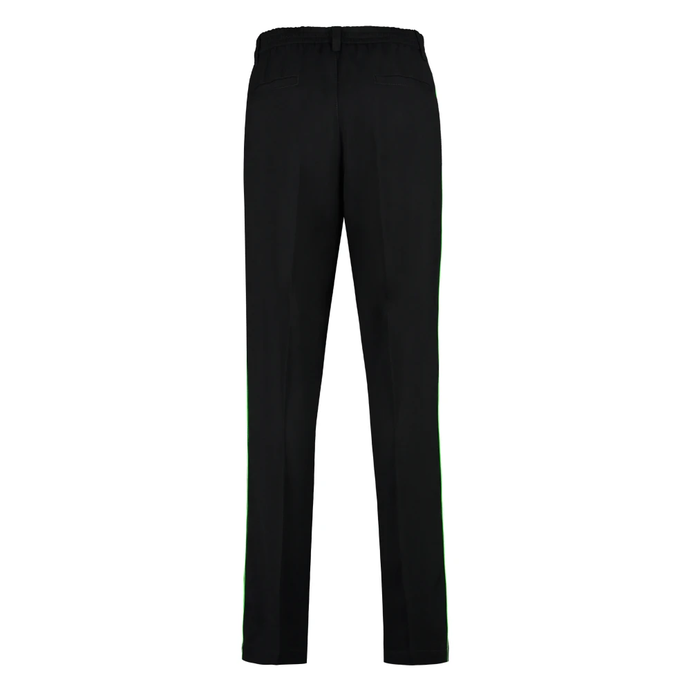 Versace Gestreepte trainingsbroek Black Heren