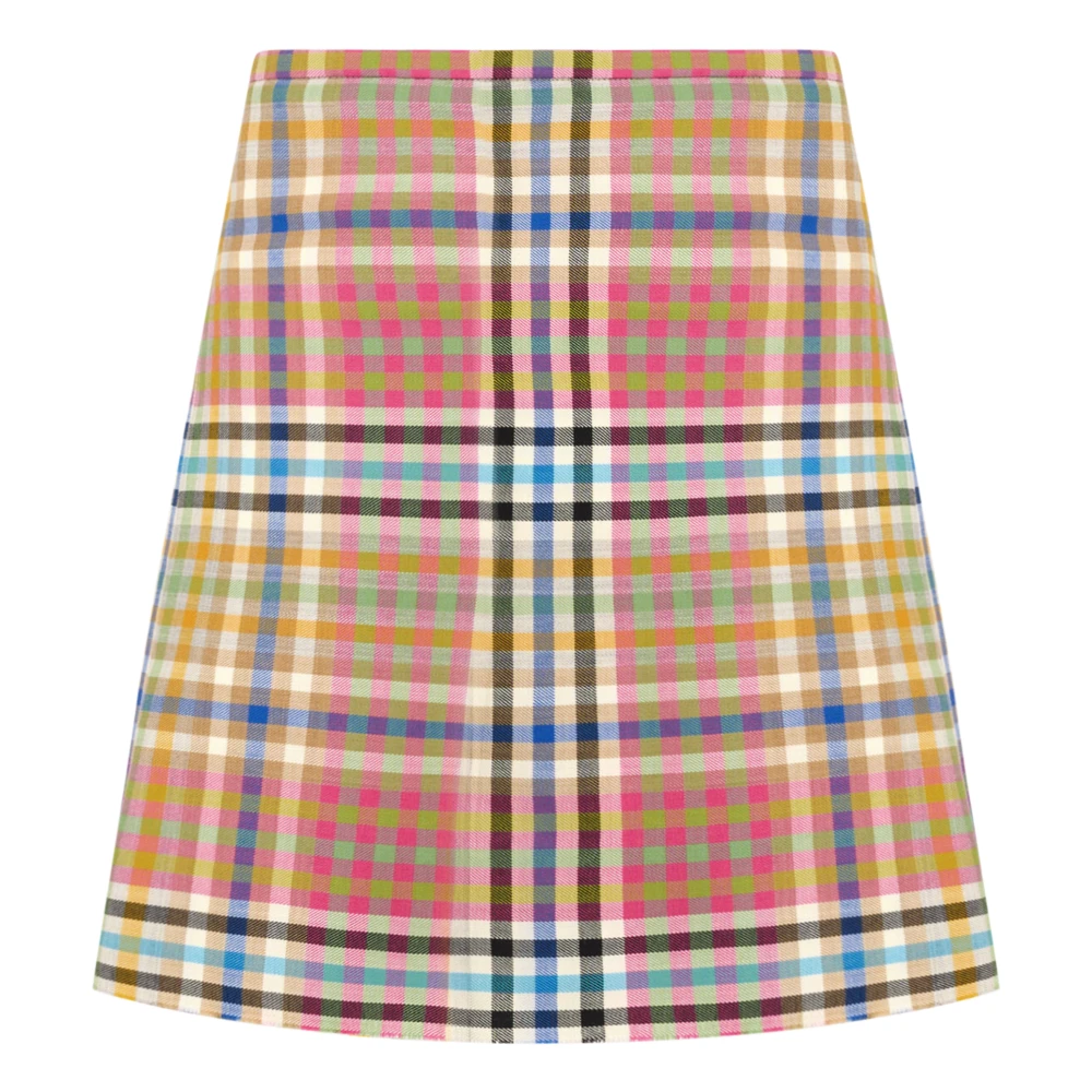 Vivienne Westwood , Short Skirts, Female, Multicolor, S, Plaid Mini Skirt - Image 3