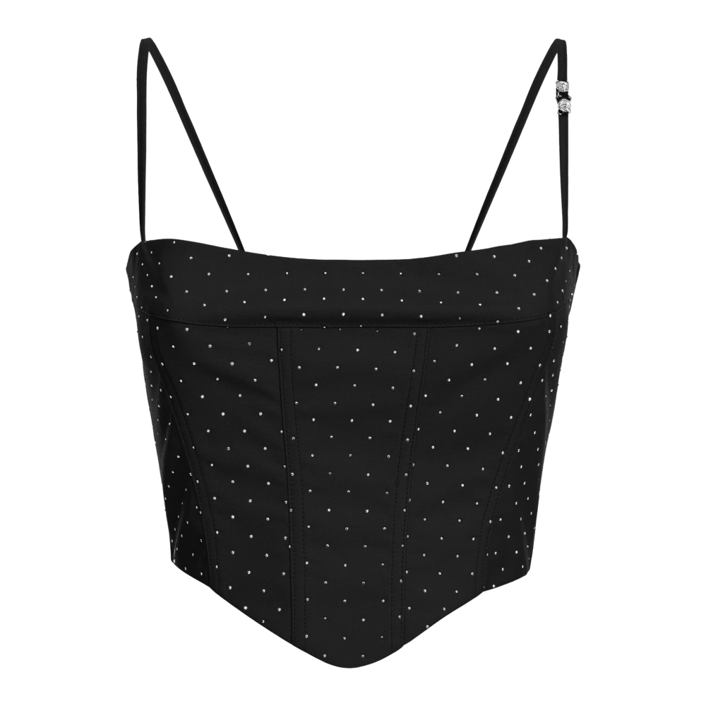 Chiara Ferragni Collection Top van Chiara Ferragni Black Dames