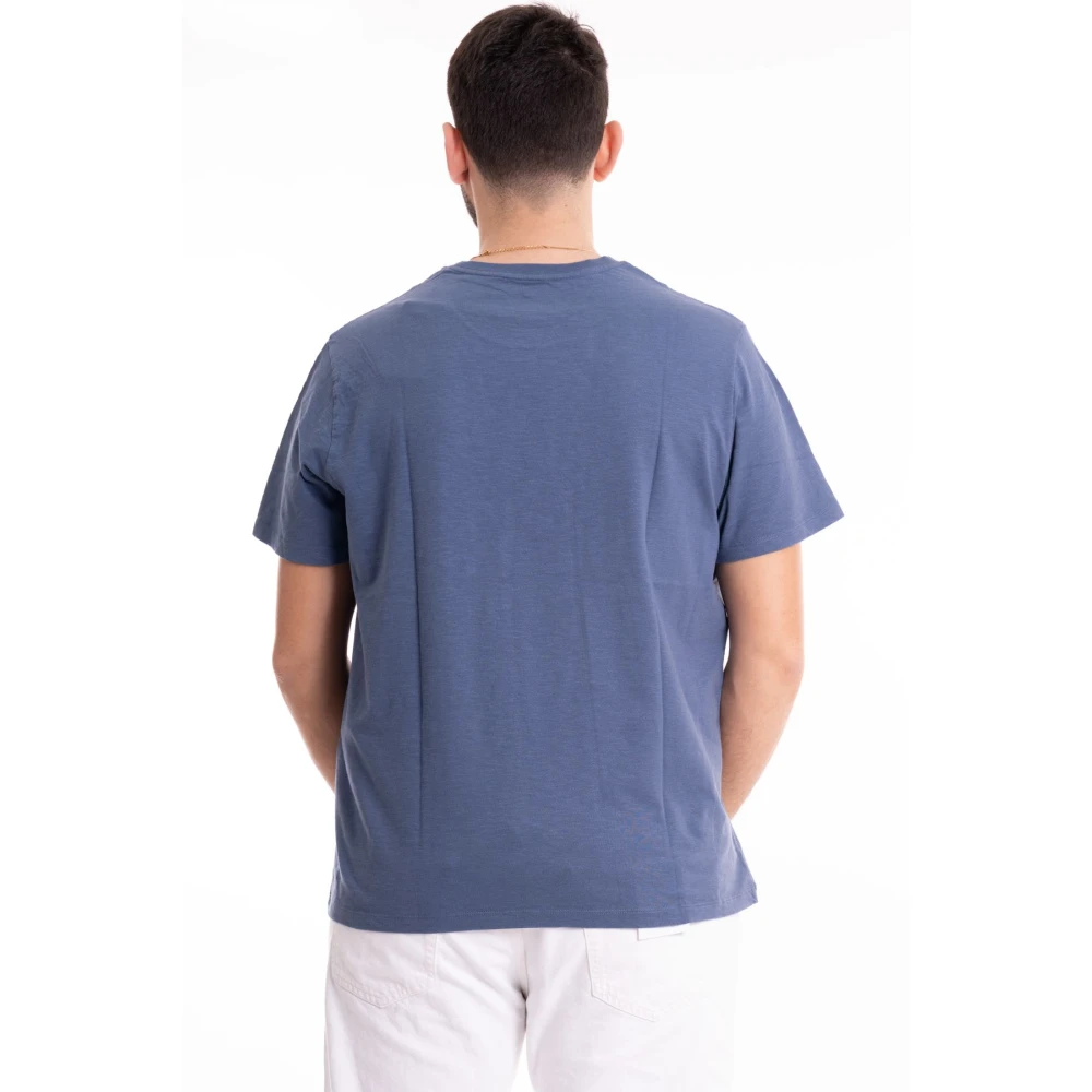 Levi's Originele Housemark Heren T-shirt Blue Heren