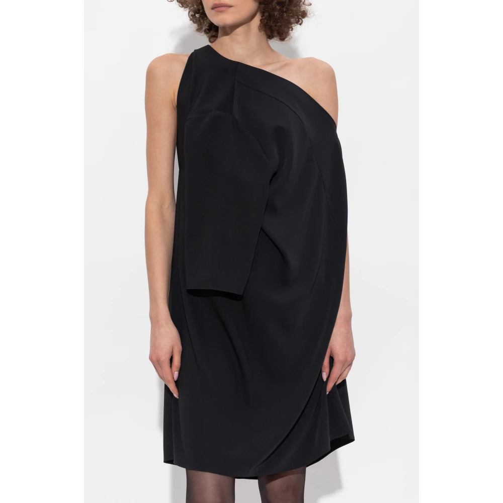 MM6 Maison Margiela Loszittende jurk Black Dames