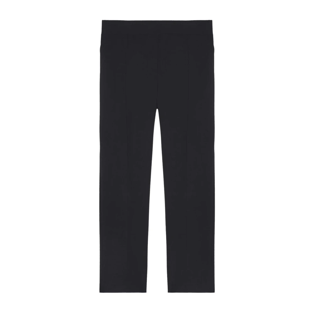Elena Mirò Jersey Elastische Taille Broek Black Dames