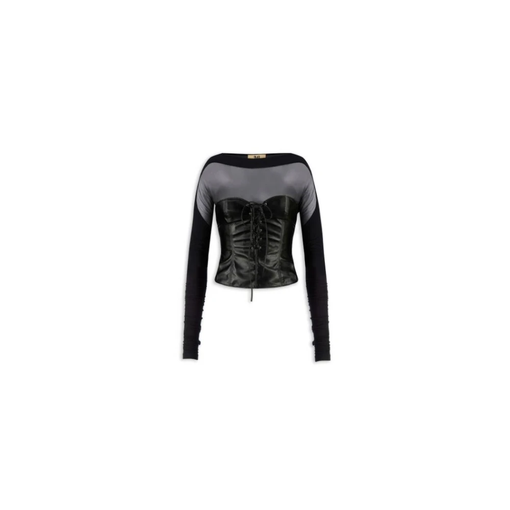 Aniye By Zwarte Top voor Vrouwen Black Dames