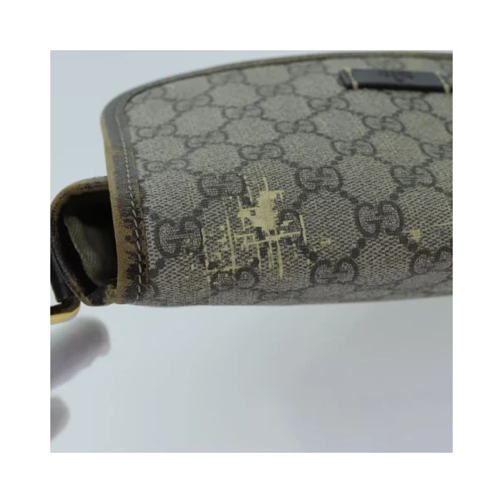 Gucci Vintage Pre-owned Canvas gucci-bags Beige Dames