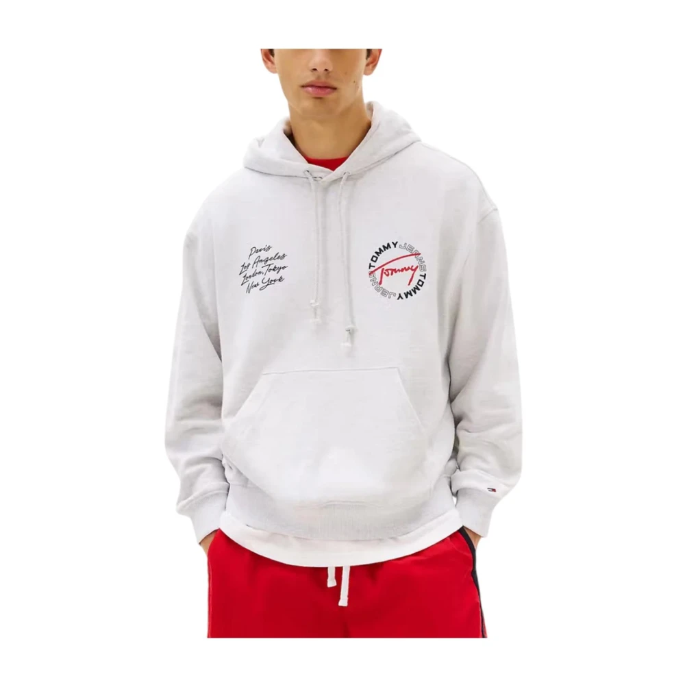 Tommy Hilfiger Men's Gray Hoodies - Hoodies - S - Sweatshirts & Hoodies
