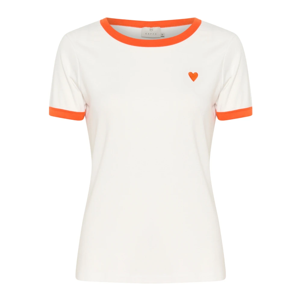 Kaffe - Tops > T-Shirts - White - Kaffe - Modalova
