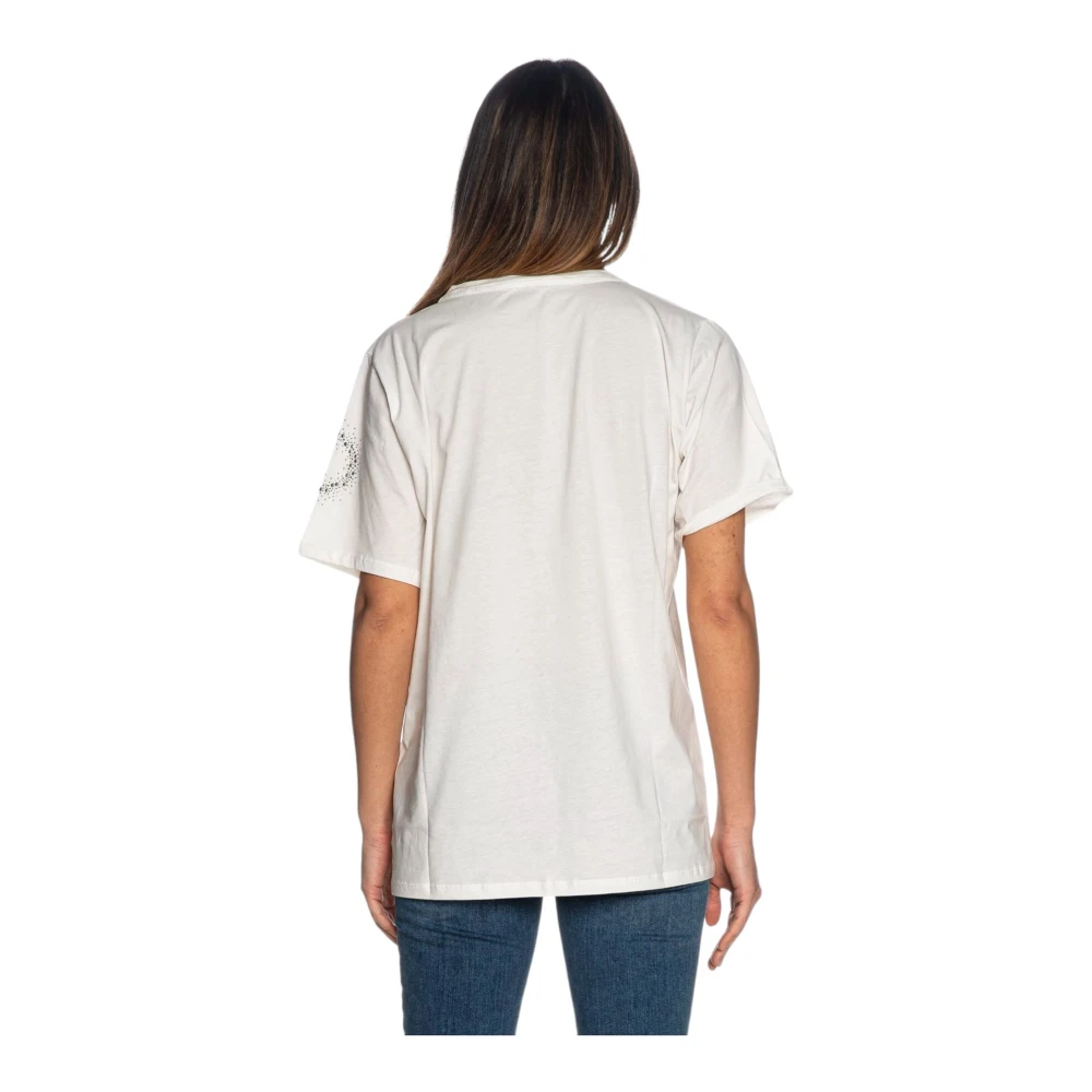 Liu Jo Korte Mouw T-shirt White Dames