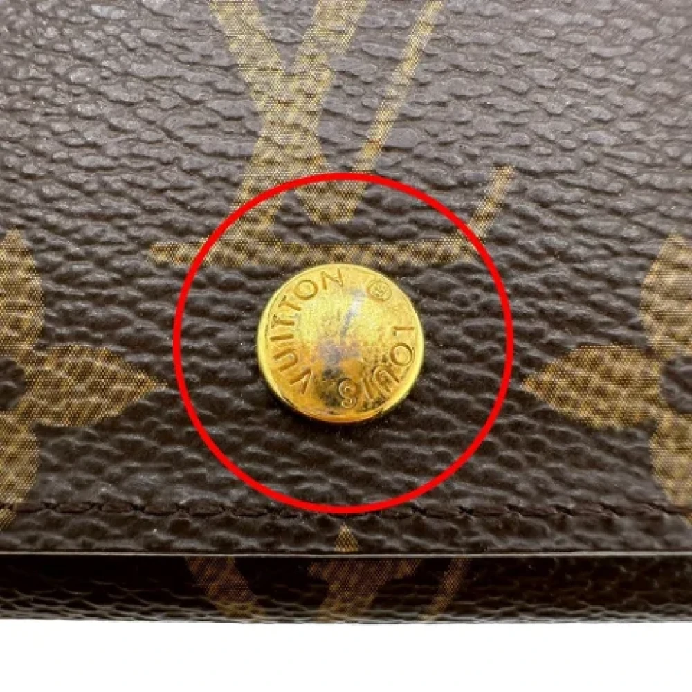 Louis Vuitton Vintage Pre-owned Canvas key-holders Brown Dames