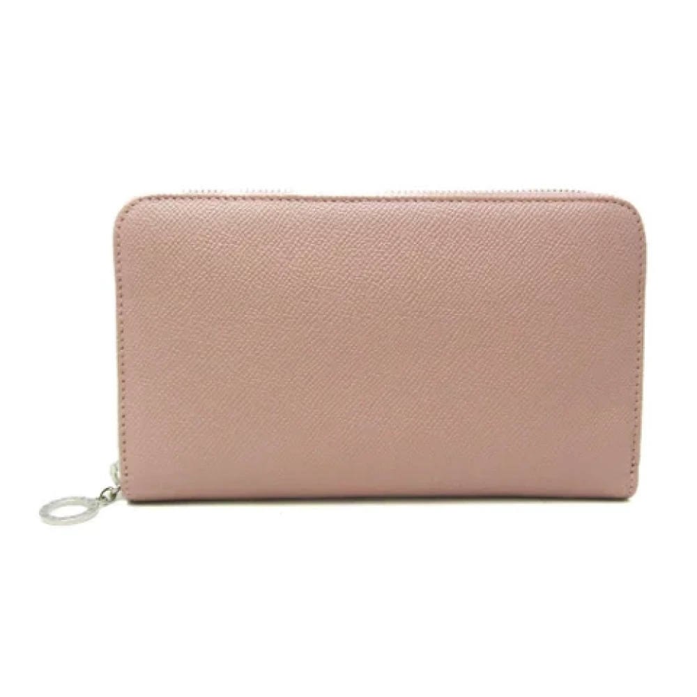 Bvlgari Vintage Pre-owned Leather wallets Pink Dames