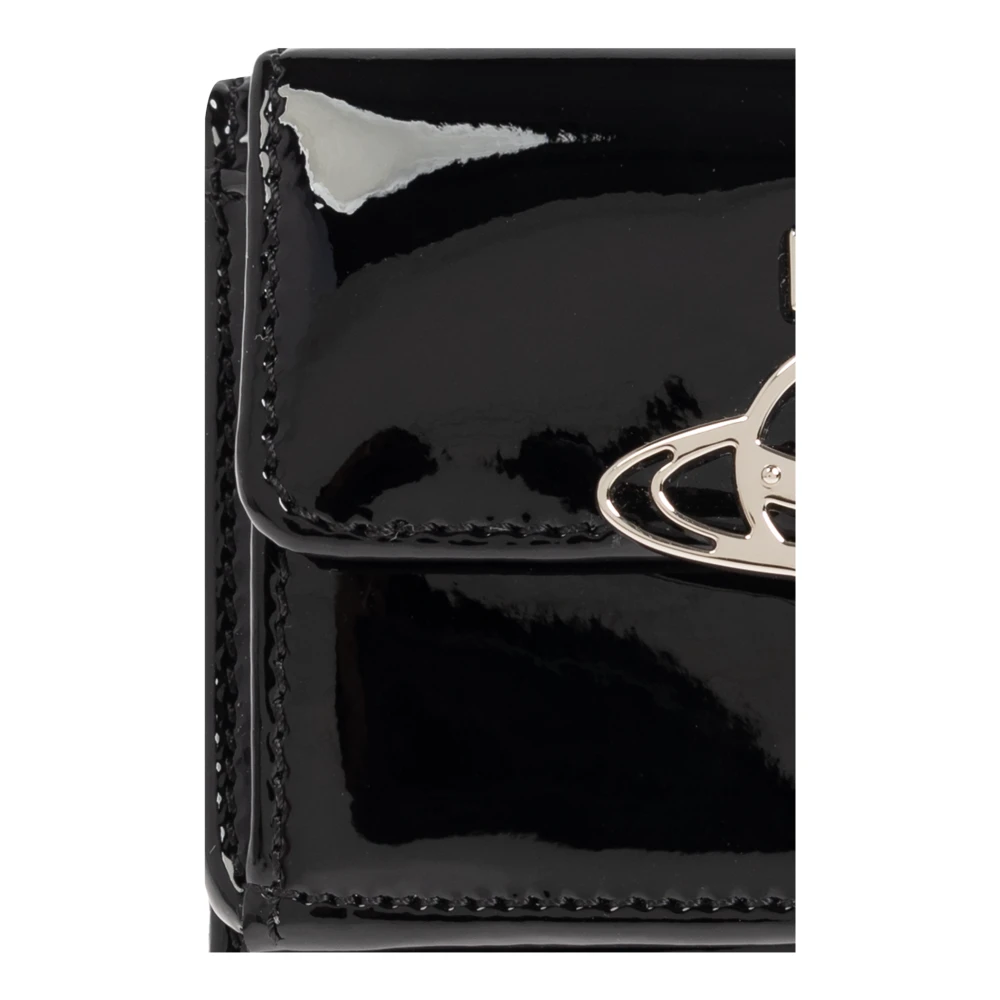 Vivienne Westwood Portemonnee met logo Black Dames